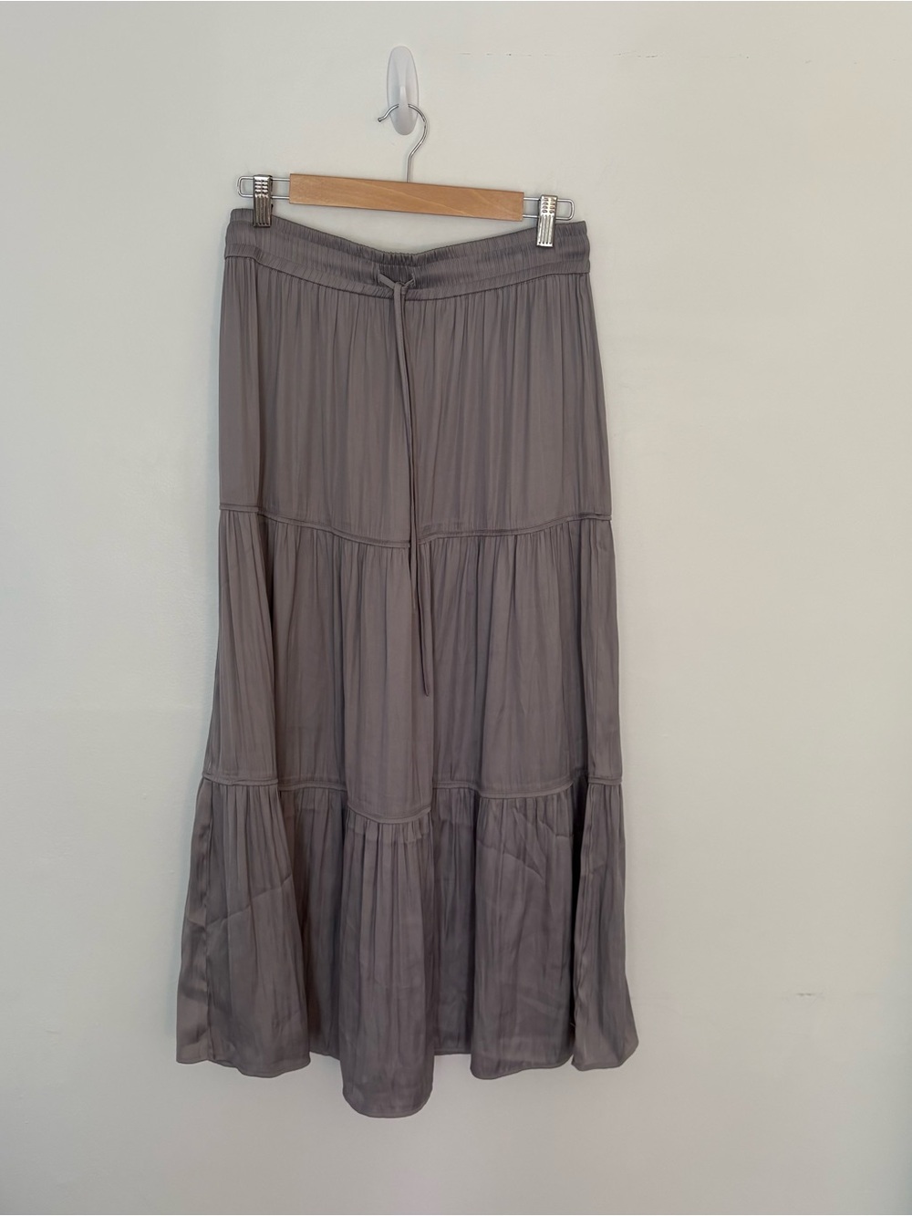 Joie Tiered Maxi Skirt in Mauve